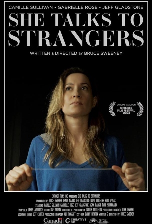 Она разговаривает с незнакомцами